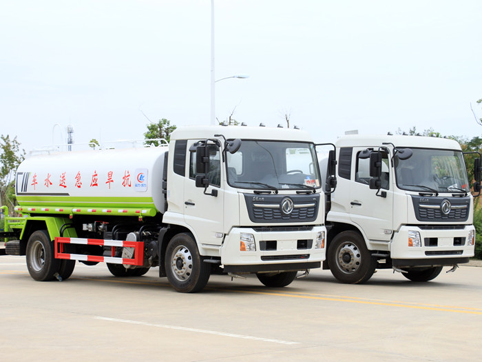 國六東風天錦15方灑水車