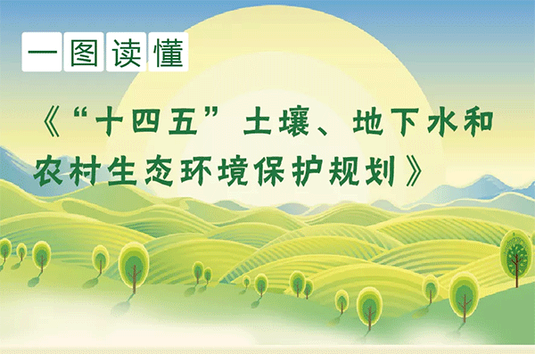 生態(tài)環(huán)境部等7部門聯(lián)合印發(fā)《“十四五”土壤、地下水和農(nóng)村生態(tài)環(huán)境保護規(guī)劃》